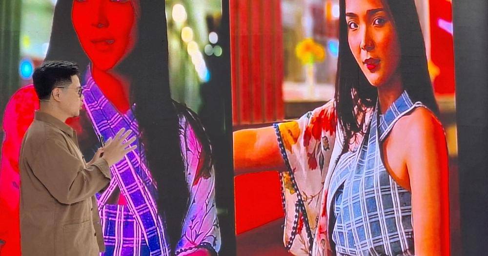 Peluncuran Vivo V30e di Hutan Kota by Plataran Senayan, Jakarta pada Kamis (2/5/2024) - Popmama.com/Argya D. Maheswara